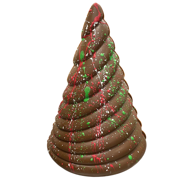 Christmas Swirled Luxe Tree Decorated 200g
