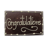 Congratulations Chocolate Plaque 160g