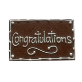 Congratulations Chocolate Plaque 160g