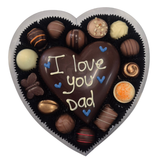 Father's Day Heart With Message and Belgian Chocolates 280g