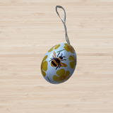 Easter Egg Bauble filled with Tiny Fairy Buttons 40g