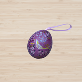 Easter Egg Bauble filled with Tiny Fairy Buttons 40g