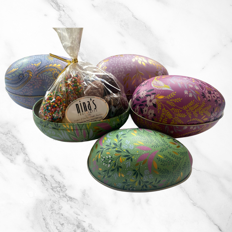 Easter Egg Tin with Fairy eggs & Solid Flavoured Eggs 140g