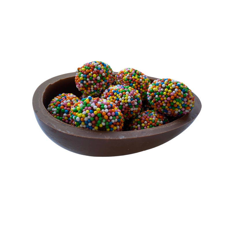 Easter Half Egg with Tiny Fairy Eggs 170g