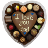 Father's Day Heart With Message and Belgian Chocolates 280g