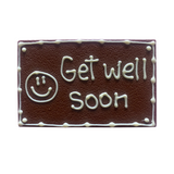 Get Well Soon Chocolate Plaque 160g