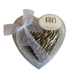 Hand-Painted Animal Print Heart 100g