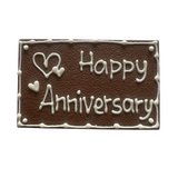 Happy Anniversary Chocolate Plaque 160g