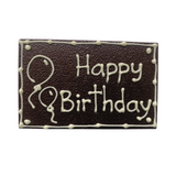 Happy Birthday Chocolate Plaque 160g