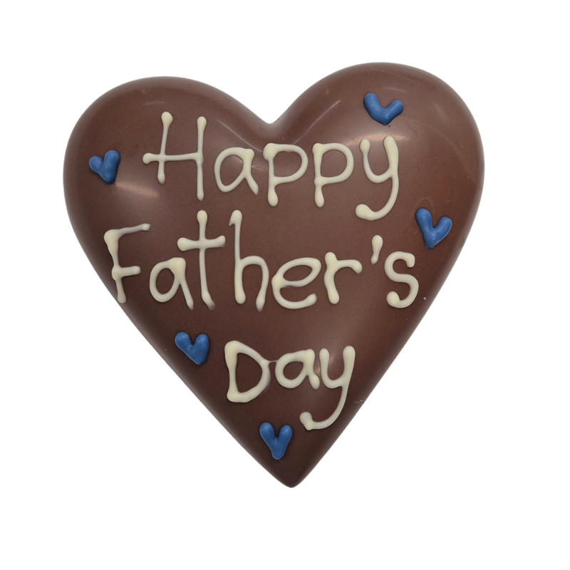 Father's Day Heart with Message 50g