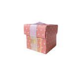 Pink Polka Dot Gift Box Valentine's Tiny Hearts 40g