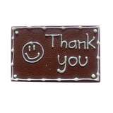 Thank You Chocolate Plaque 160g