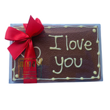 I Love You Chocolate Plaque 160g