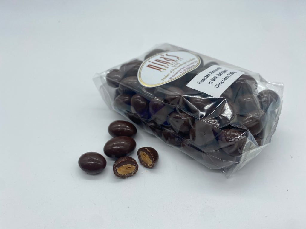 Roasted Almonds in Milk Belgian Chocolate 250g